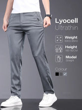 Load image into Gallery viewer, Oussyu Soft Stretch Lyocell Fabric Pants