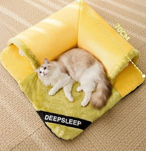 Pet Cat Fun Play and Sleep Integrated Tunnel