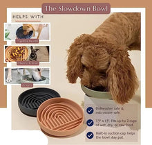 Load image into Gallery viewer, Slow feeder bowl - Anti-Knockover - Anti-Slip Food Bowl
