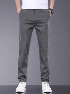 Oussyu Soft Stretch Lyocell Fabric Pants