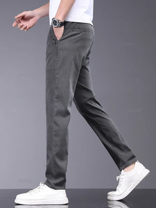 Oussyu Soft Stretch Lyocell Fabric Pants