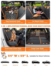 Load image into Gallery viewer, Car Seat Cover - Backseat Hammock
